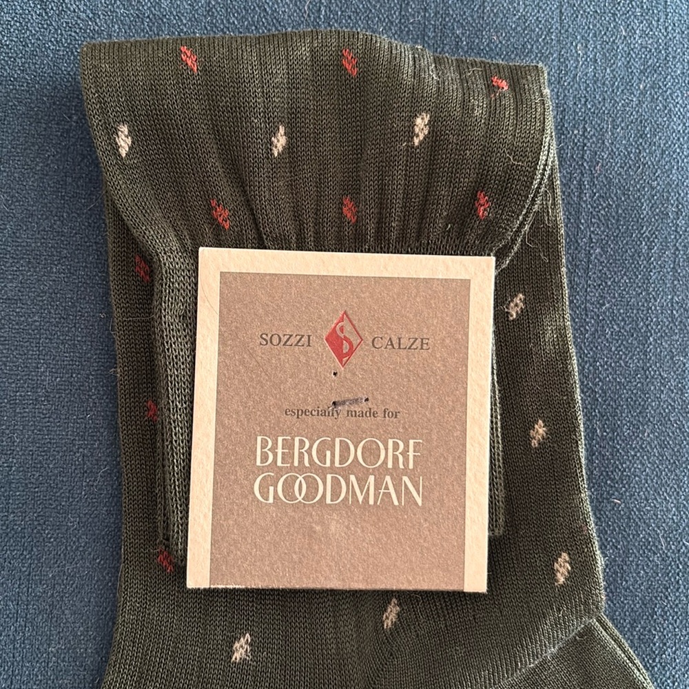 Sozzi Calze for Bergdorf Goodman italian socks